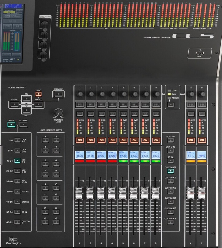 Yamaha CL5 — Tranche