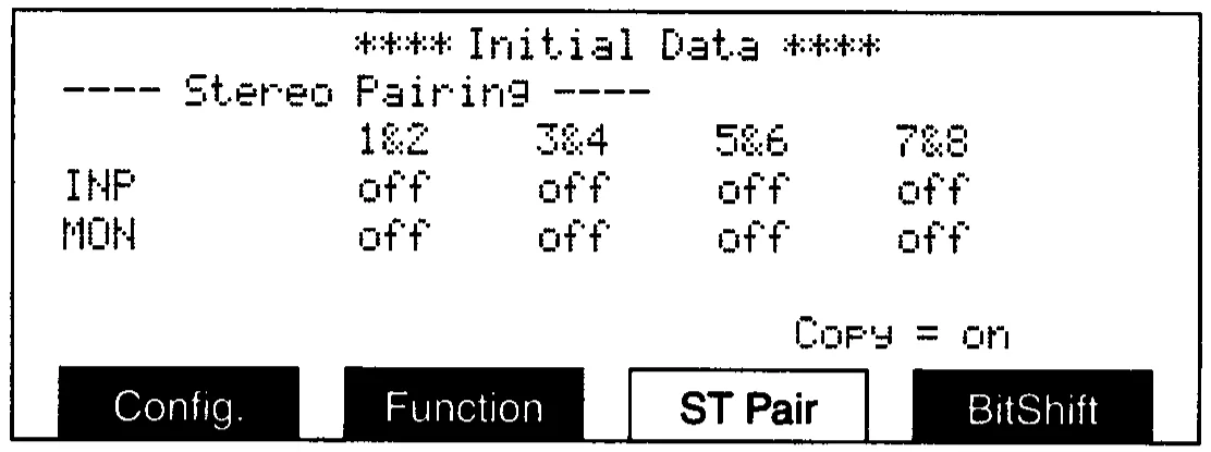 DMC1000 LCD, stereo pairing (manual drawing)