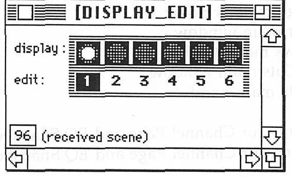 DMC1000 Project Manager on Macintosh, DISPLAY_EDIT window