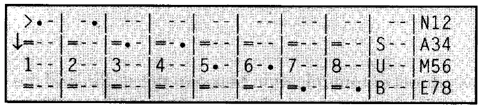 DMR8 main LCD, channel assignment graphic display, stereo groups (manual drawing)