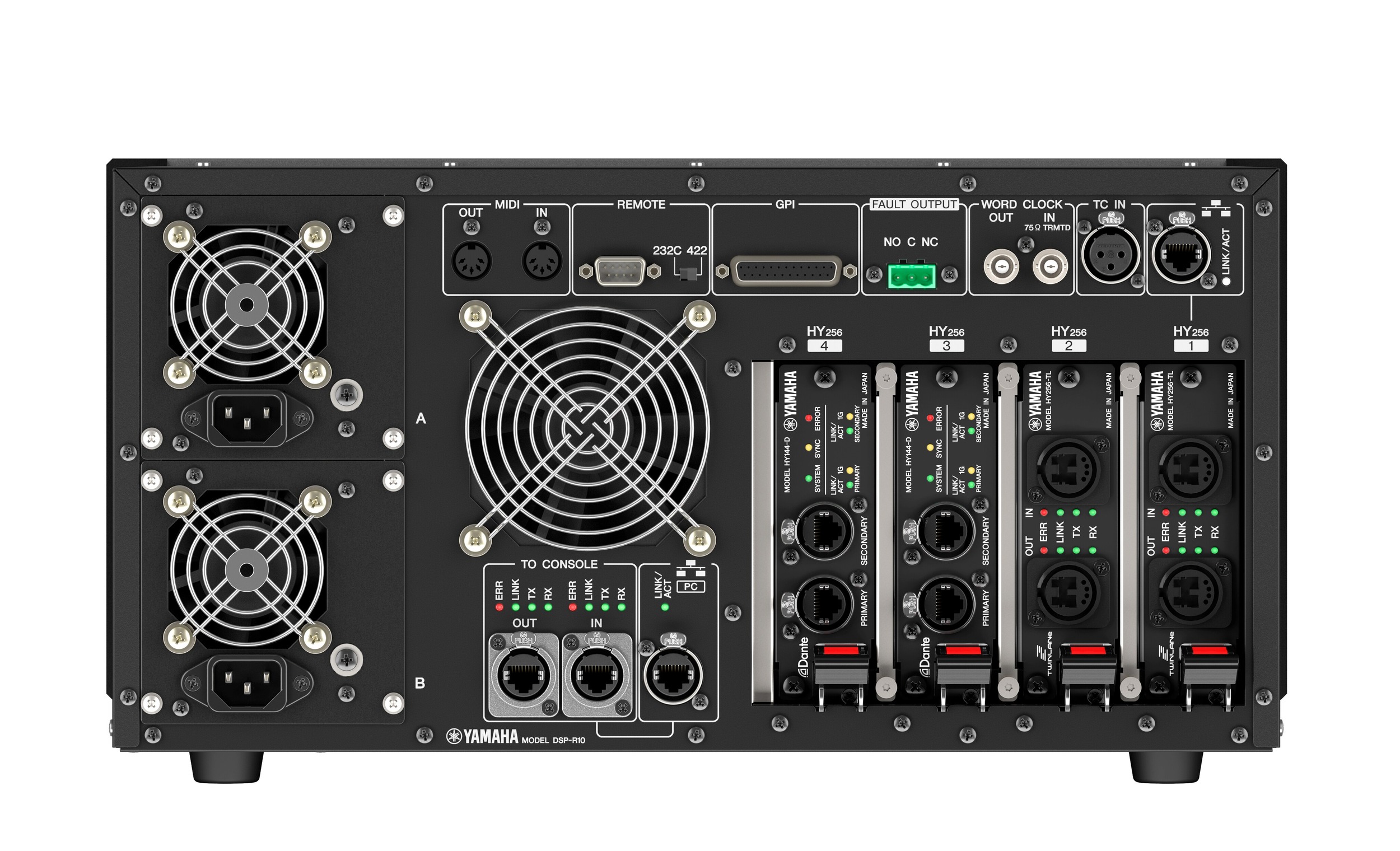 Yamaha Rivage PM10 — Rear I/O