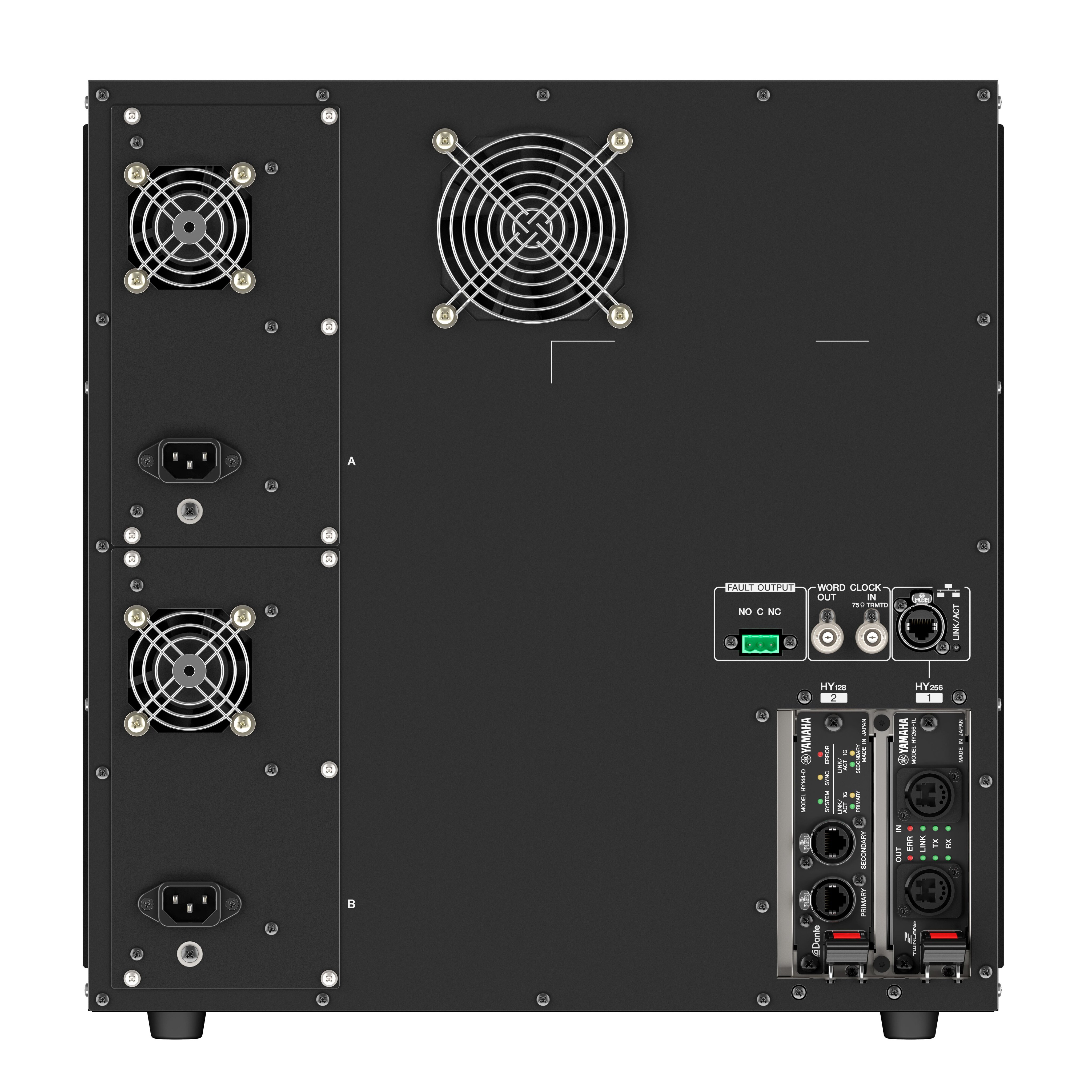Yamaha Rivage PM5 — Face arrière