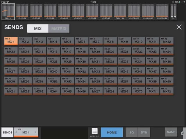 RIVAGE PM StageMix screenshot