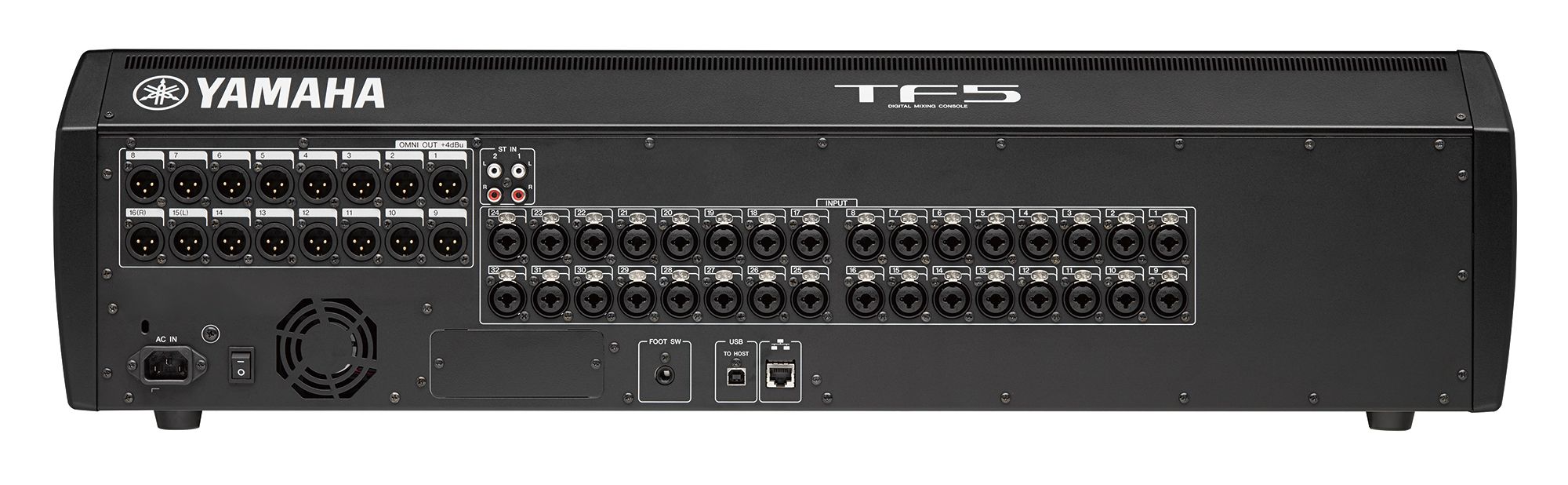 Yamaha TF5 - Face arrière