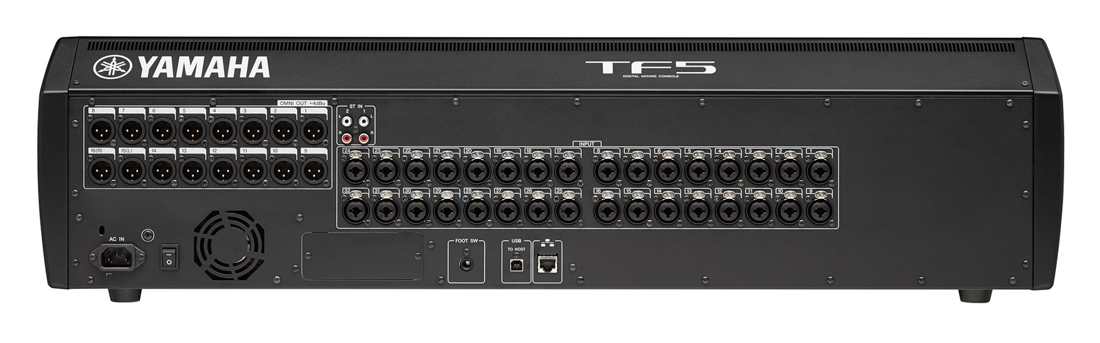 Yamaha TF5 — Face arrière