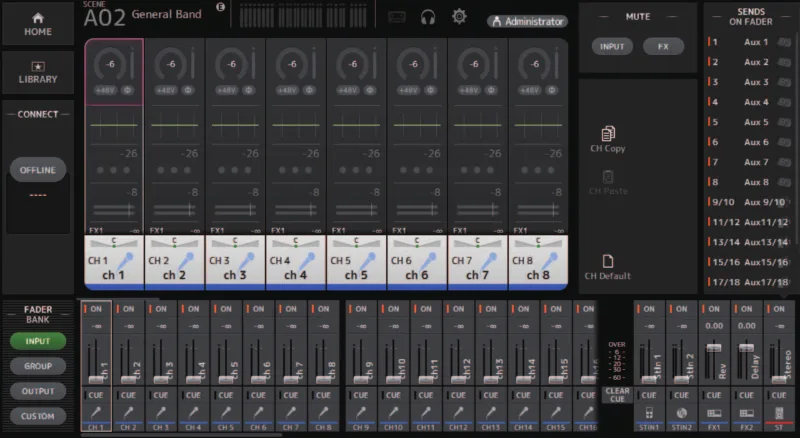 TF Editor, capture d’écran