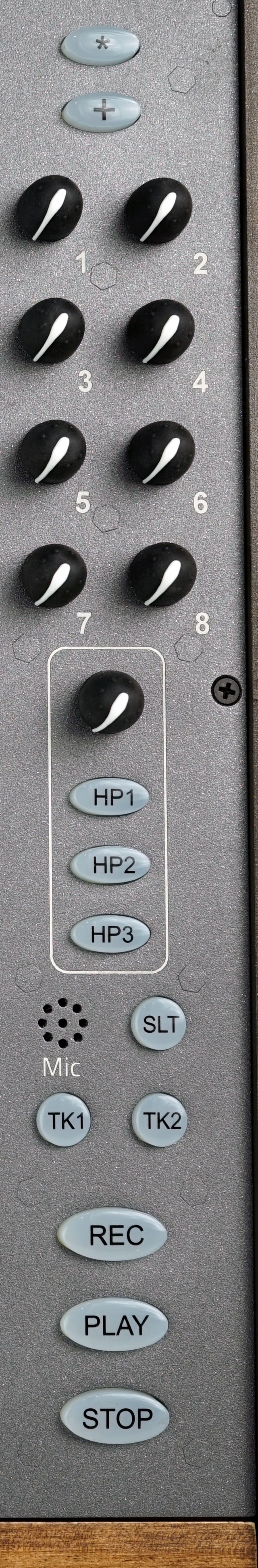 Zaxcom Oasis — Channel strip