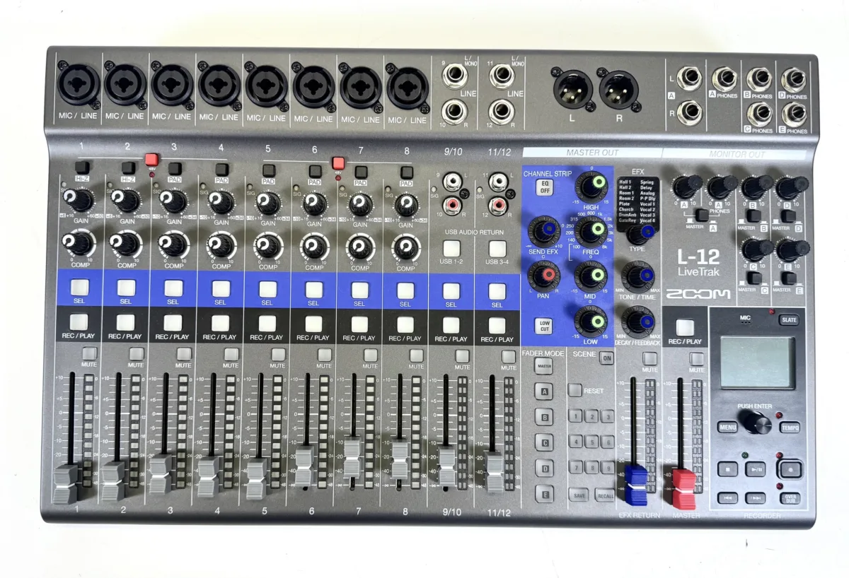 Zoom LiveTrak L-12